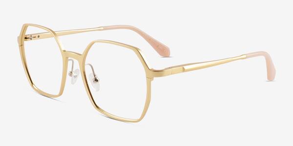 Matte Gold Turbo -  Aluminium-alloy Lunettes de vue