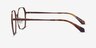 Turbo Matte Brown Aluminium-alloyEyeglass Frames from EyeBuyDirect, Side View