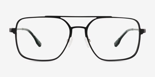 Amp Matte Black Aluminium-alloy Montures de lunettes de vue