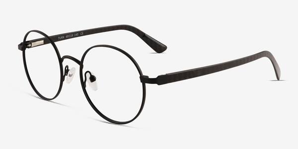 Matte Black Turn -  Carbon-fiber Lunettes de vue