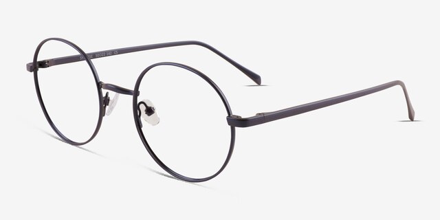 Synapse Light Purple MetalEyeglass Frames from EyeBuyDirect, Angle View