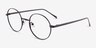 Synapse Light Purple MetalEyeglass Frames from EyeBuyDirect, Angle View