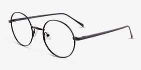 Synapse Violet clair Métal Montures de lunettes de vue d'EyeBuyDirect, Vue d'Angle