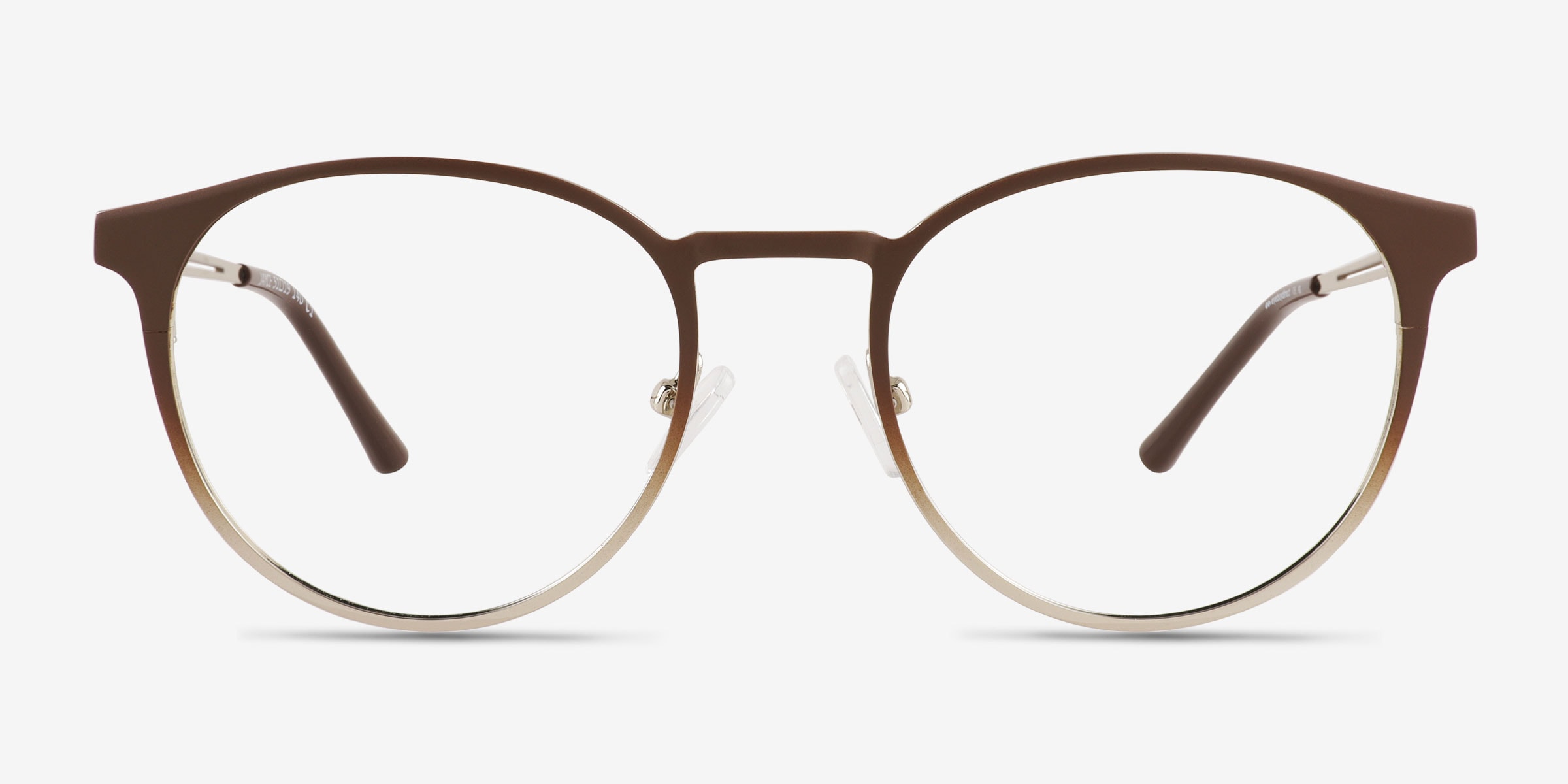 Jayce Round Matte Brown Full Rim Eyeglasses | Eyebuydirect