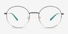 Saige Gradient Green Gold MétalMontures de lunettes de vue d'EyeBuyDirect, Vue de Face