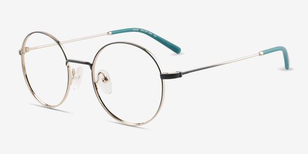 Gradient Green Gold Saige -  Metal Eyeglasses