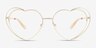 Always Gold MetalEyeglass Frames from EyeBuyDirect, Front View