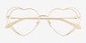 Always Gold MetalEyeglass Frames from EyeBuyDirect, Closed View