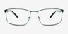 Pc Gray Green Blue MetalEyeglass Frames from EyeBuyDirect, Front View