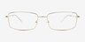 Atsu Gold Eco-friendlyEyeglass Frames from EyeBuyDirect, Front View