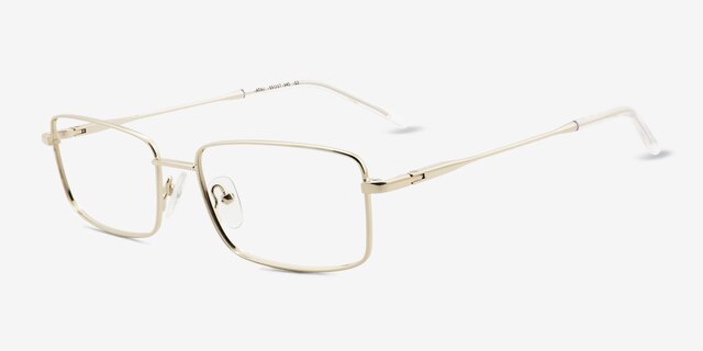 Atsu Gold Eco-friendlyEyeglass Frames from EyeBuyDirect, Angle View