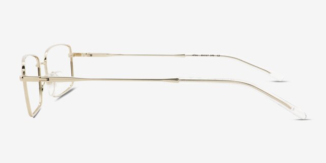 Atsu Gold Eco-friendlyEyeglass Frames from EyeBuyDirect, Side View