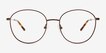 Coles Bronze Alternative MaterialsEyeglass Frames from EyeBuyDirect, Front View