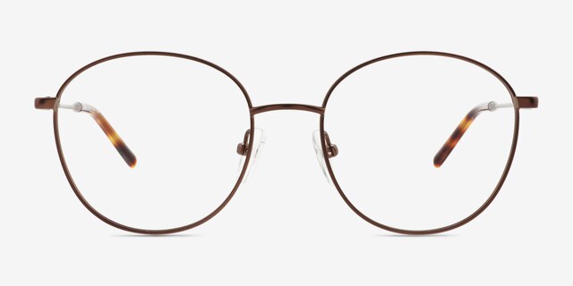 Coles Bronze Eco-friendlyEyeglass Frames from EyeBuyDirect, Front View