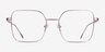 Durnan Rose Gold MetalEyeglass Frames from EyeBuyDirect, Front View