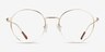 Walton Gold MetalEyeglass Frames from EyeBuyDirect, Front View