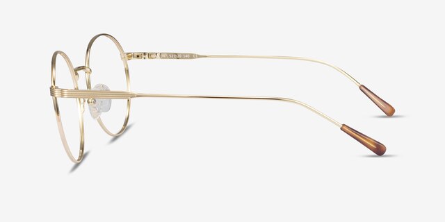 Walton Gold MetalEyeglass Frames from EyeBuyDirect, Side View