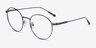 Walton Green MetalEyeglass Frames from EyeBuyDirect, Angle View