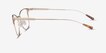 Alli Gold MetalEyeglass Frames from EyeBuyDirect, Side View
