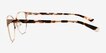 Astori Gold MetalEyeglass Frames from EyeBuyDirect, Side View