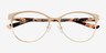 Astori Gold MetalEyeglass Frames from EyeBuyDirect, Closed View