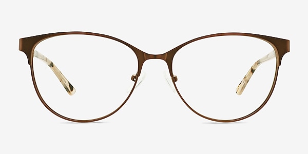 Astori Brun Métal Montures de lunettes de vue