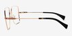 Be You Rainbow MetalEyeglass Frames from EyeBuyDirect, Side View
