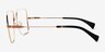 Be You Rainbow MetalEyeglass Frames from EyeBuyDirect, Side View