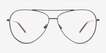 Rayner Gray Alternative MaterialsEyeglass Frames from EyeBuyDirect, Front View