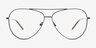 Rayner Gray Eco-friendlyEyeglass Frames from EyeBuyDirect, Front View