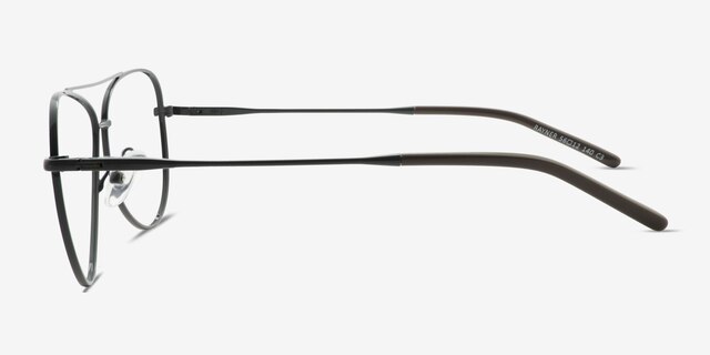 Rayner Gray Eco-friendlyEyeglass Frames from EyeBuyDirect, Side View