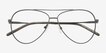 Rayner Gray Alternative MaterialsEyeglass Frames from EyeBuyDirect, Closed View
