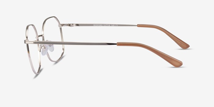 Redford Doré Métal Montures de lunettes de vue d'EyeBuyDirect