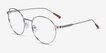 Walton Silver MetalEyeglass Frames from EyeBuyDirect, Angle View
