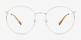 Zotte Doré Métal Montures de lunettes de vue d'EyeBuyDirect, Vue de Face