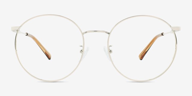 Zotte Doré MétalMontures de lunettes de vue d'EyeBuyDirect, Vue de Face
