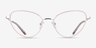 Heritage Pink MetalEyeglass Frames from EyeBuyDirect, Front View