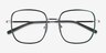 Eternal Green MetalEyeglass Frames from EyeBuyDirect, Closed View