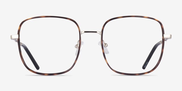 Eternal Tortoise MetalEyeglass Frames from EyeBuyDirect, Front View