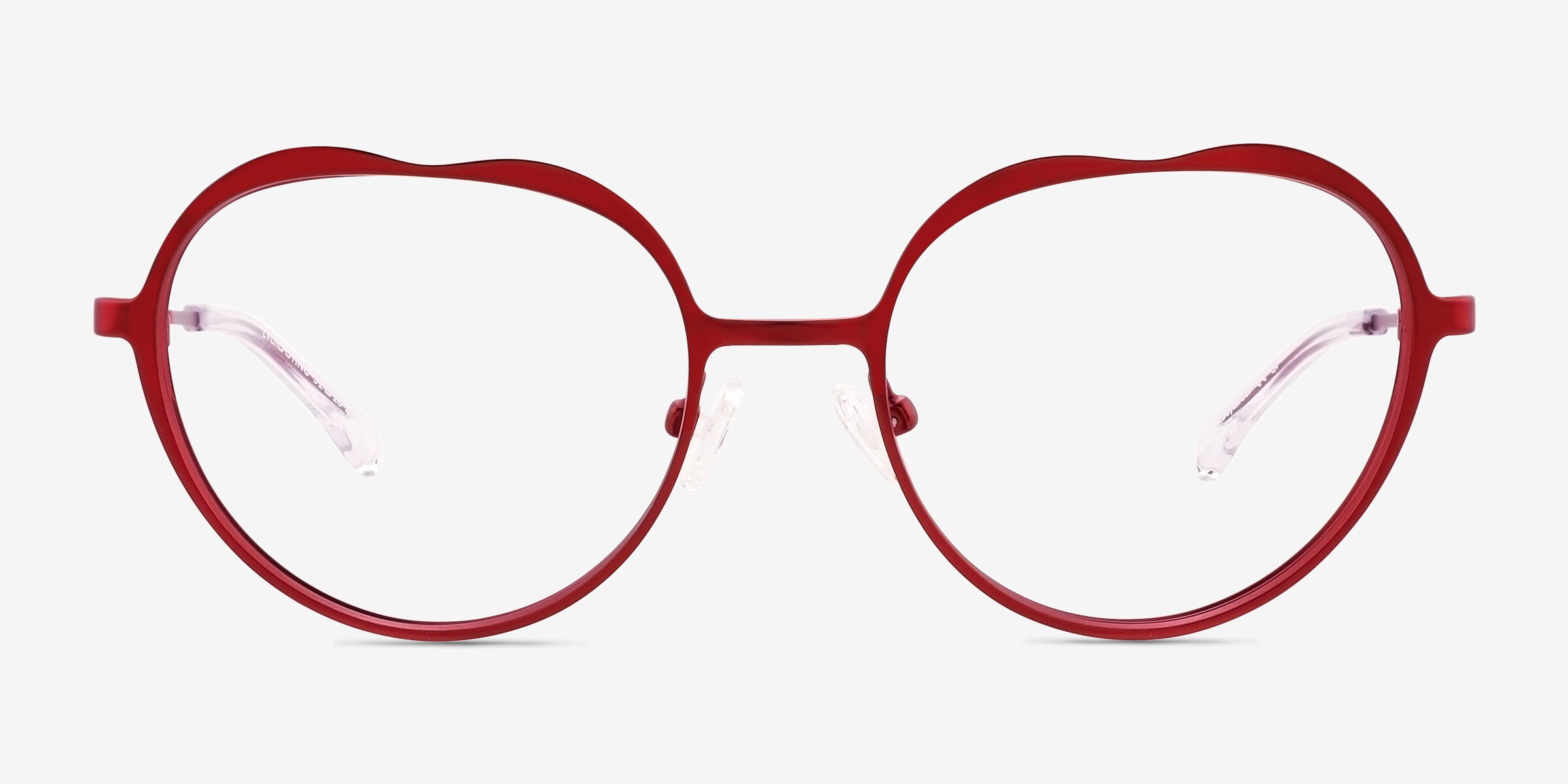 Everlasting Heart Red Full Rim Eyeglasses | Eyebuydirect display picture 3