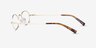 Innovate Gold MetalEyeglass Frames from EyeBuyDirect, Side View