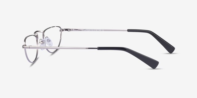 Revotique Silver MetalEyeglass Frames from EyeBuyDirect, Side View