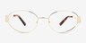 Liora Doré MétalMontures de lunettes de vue d'EyeBuyDirect, Vue de Face