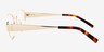 Liora Doré MétalMontures de lunettes de vue d'EyeBuyDirect, Vue de Côté