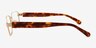 Branford Gold Acetate, MetalEyeglass Frames from EyeBuyDirect, Side View