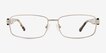 Branford Silver Acetate, MetalEyeglass Frames from EyeBuyDirect, Front View