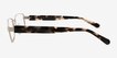 Branford Silver Acetate, MetalEyeglass Frames from EyeBuyDirect, Side View