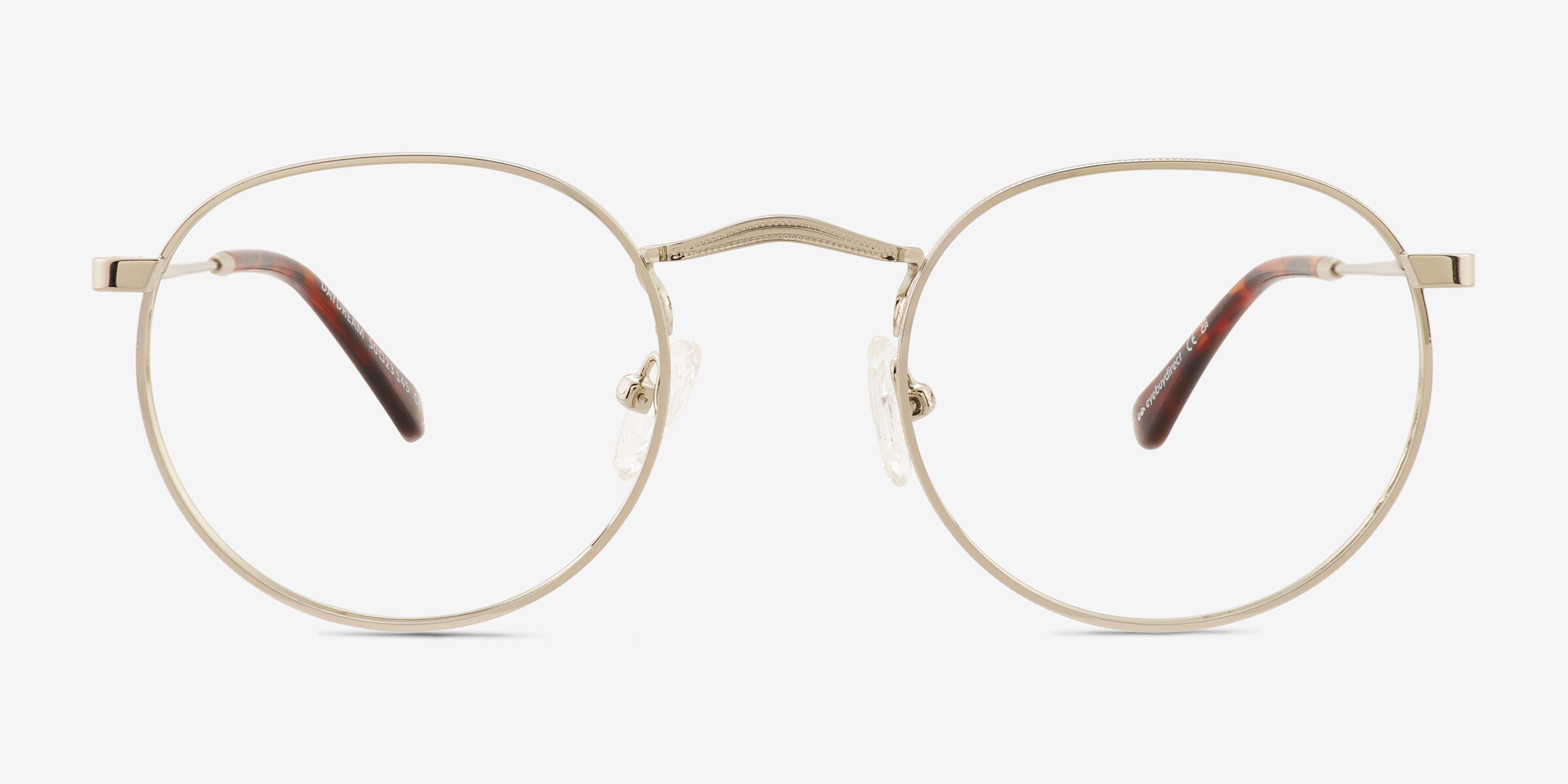 Daydream Round Silver Full Rim Eyeglasses | Eyebuydirect