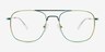 Fame Rainbow MetalEyeglass Frames from EyeBuyDirect, Front View