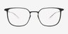 Density Dark Green Aluminium AlloyEyeglass Frames from EyeBuyDirect, Front View